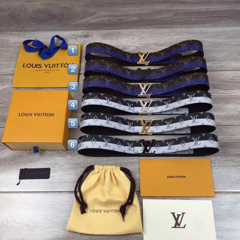 LV Belt 40mmX100-120cm 7D06